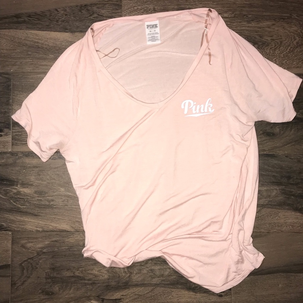 PINK v neck